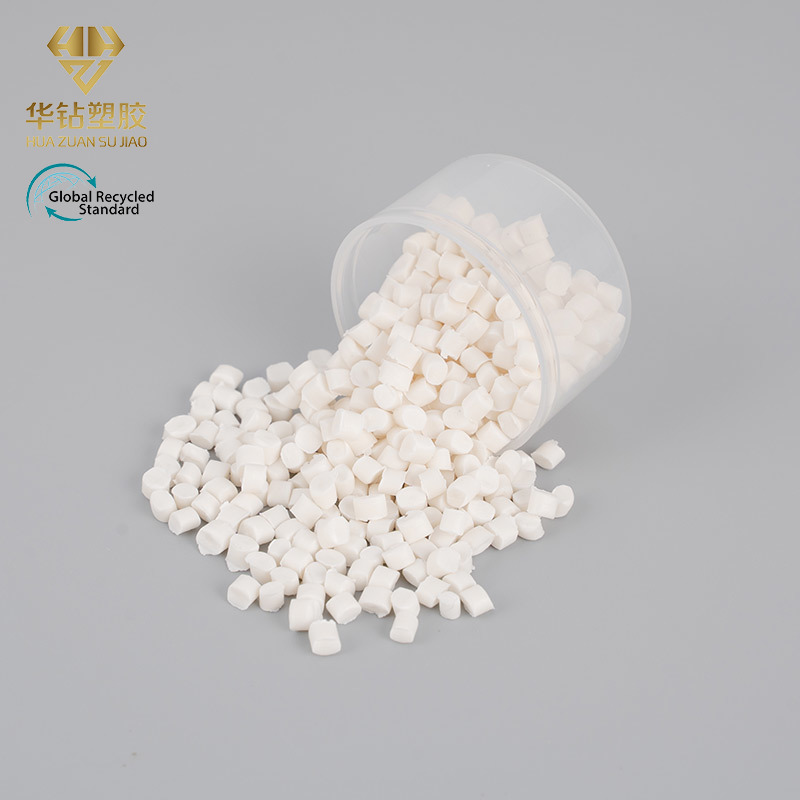 White injection molded PP