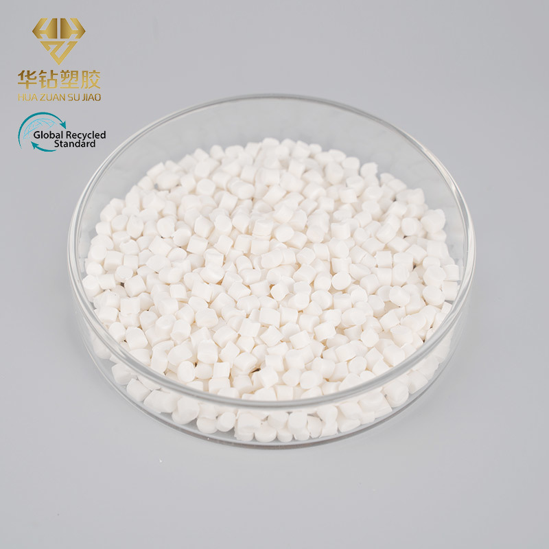 White injection molded PP