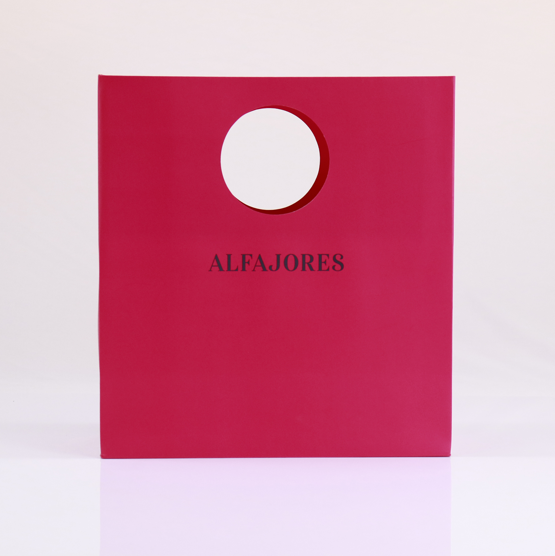 Latest Stylish packaging Printing design shopping circular die-cut handle gift custom logo luxury Food bread cookie Paper Bags