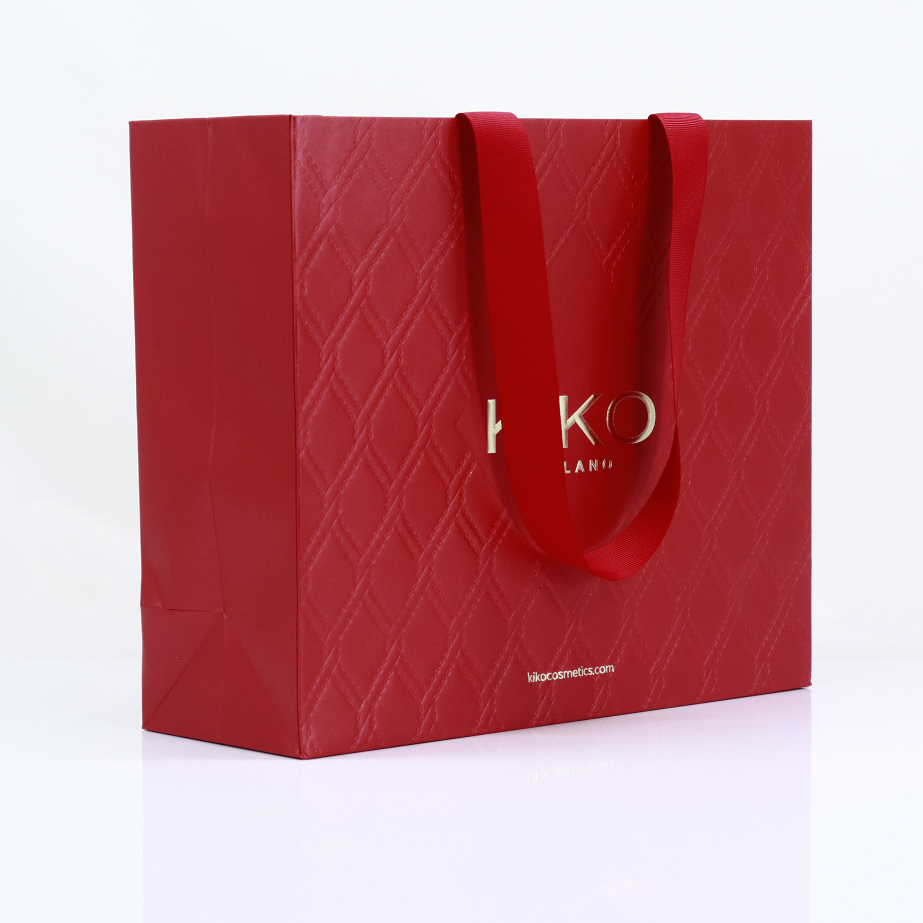 Cosmetics packaging paper bag