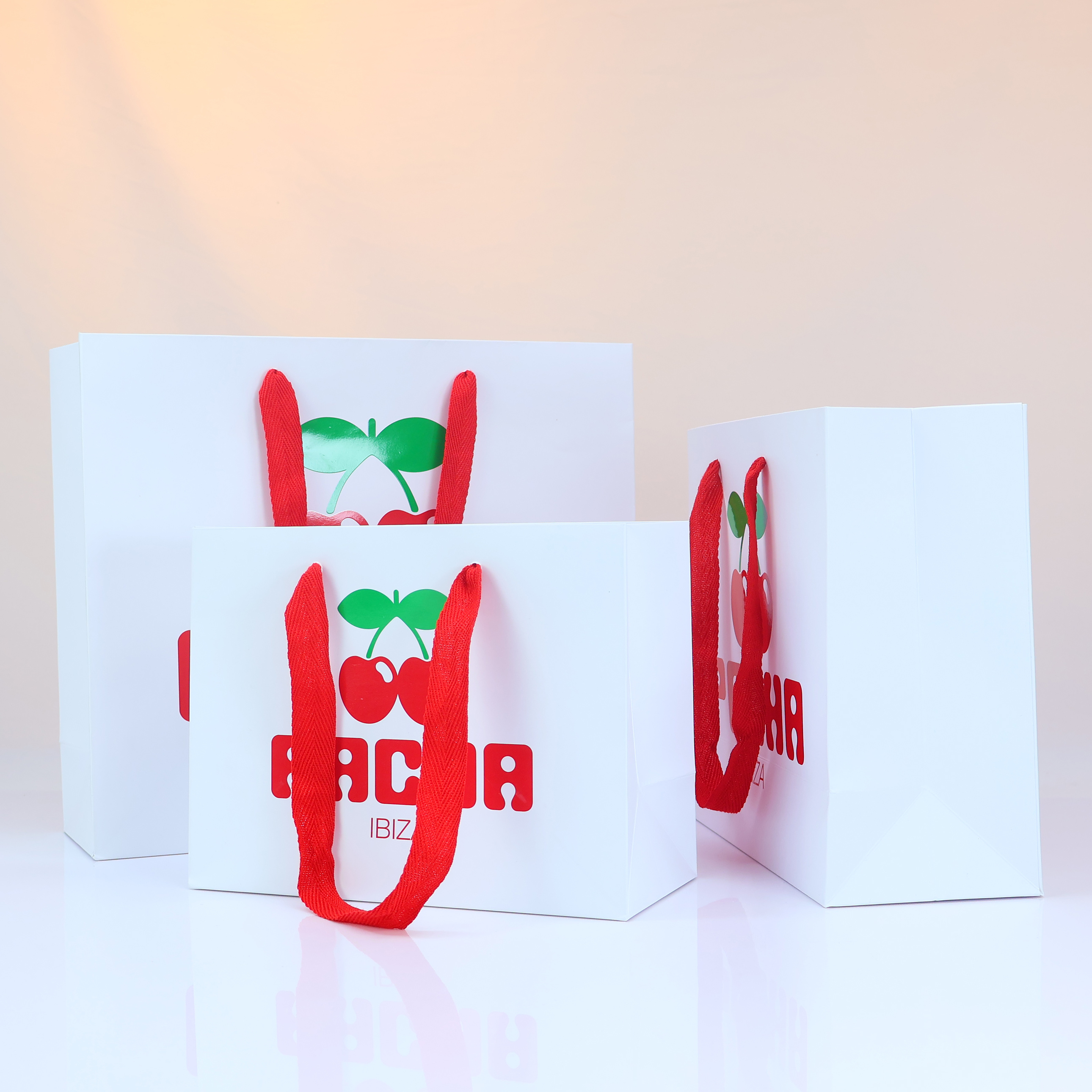 Luxury White Kraft Paper Bag Eco-Friendly and Affordable-Foldable Clothing Carrier for Shoe Packaging Gifts Customizable Logo