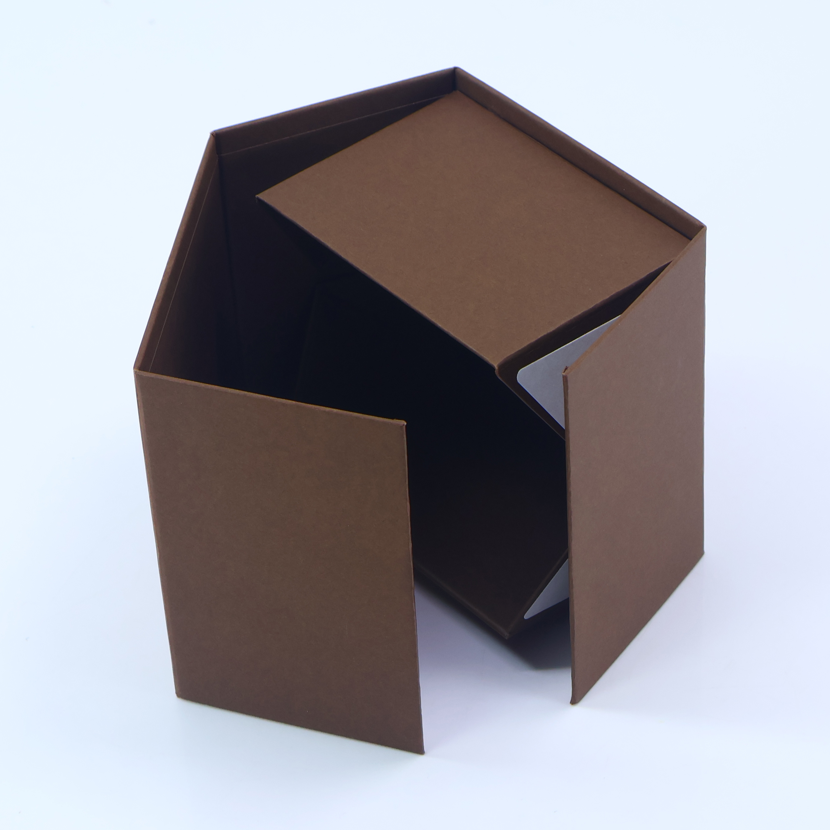 Brown paper box
