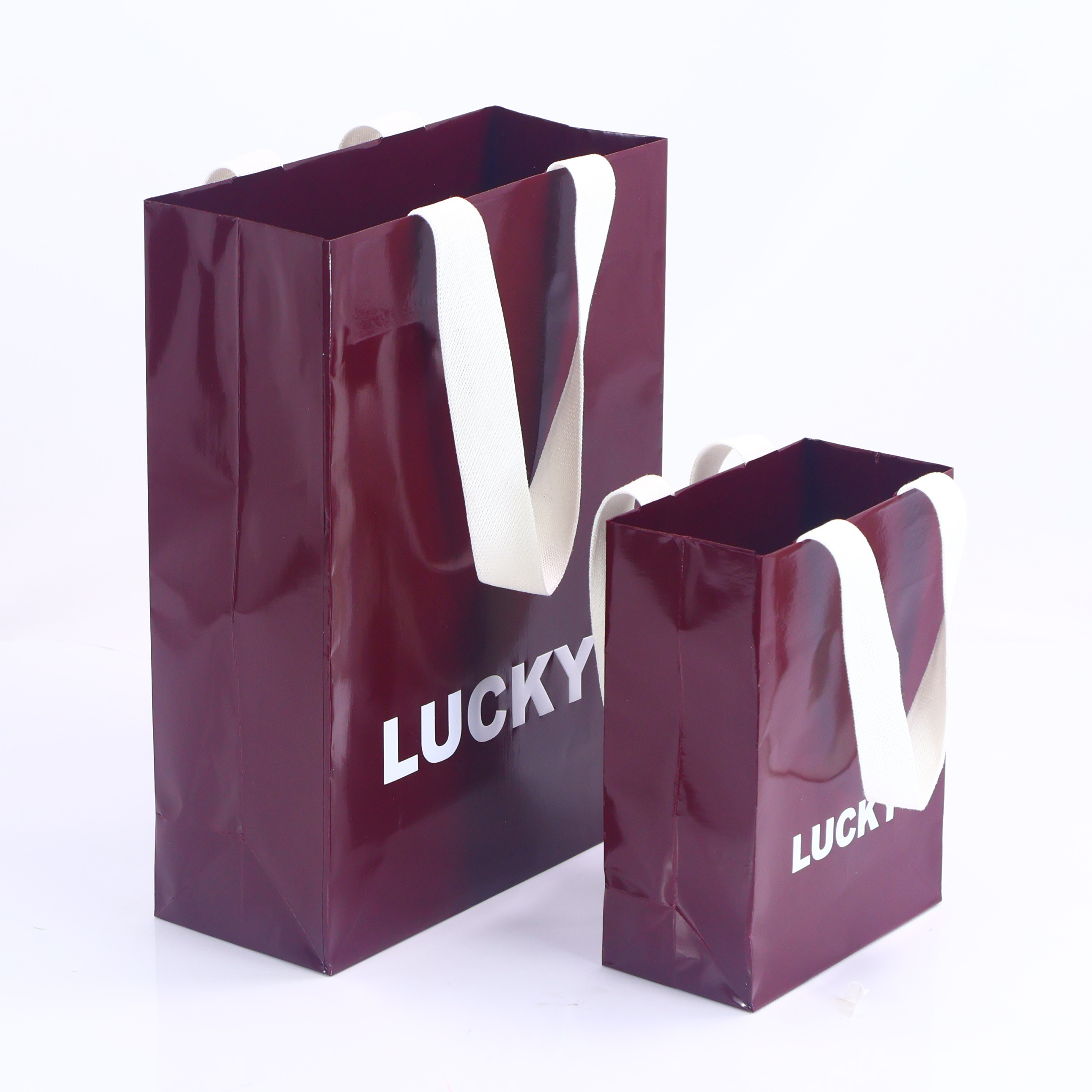 Luxury paper box and bag set