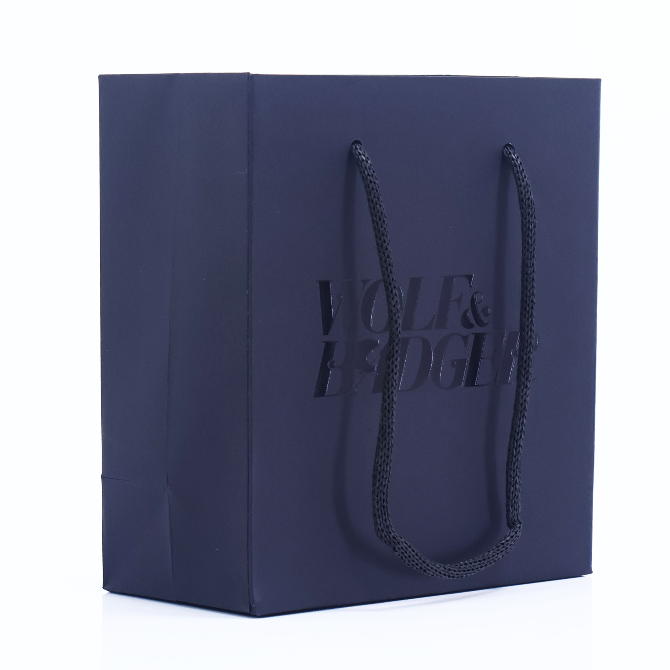 Black paper bag
