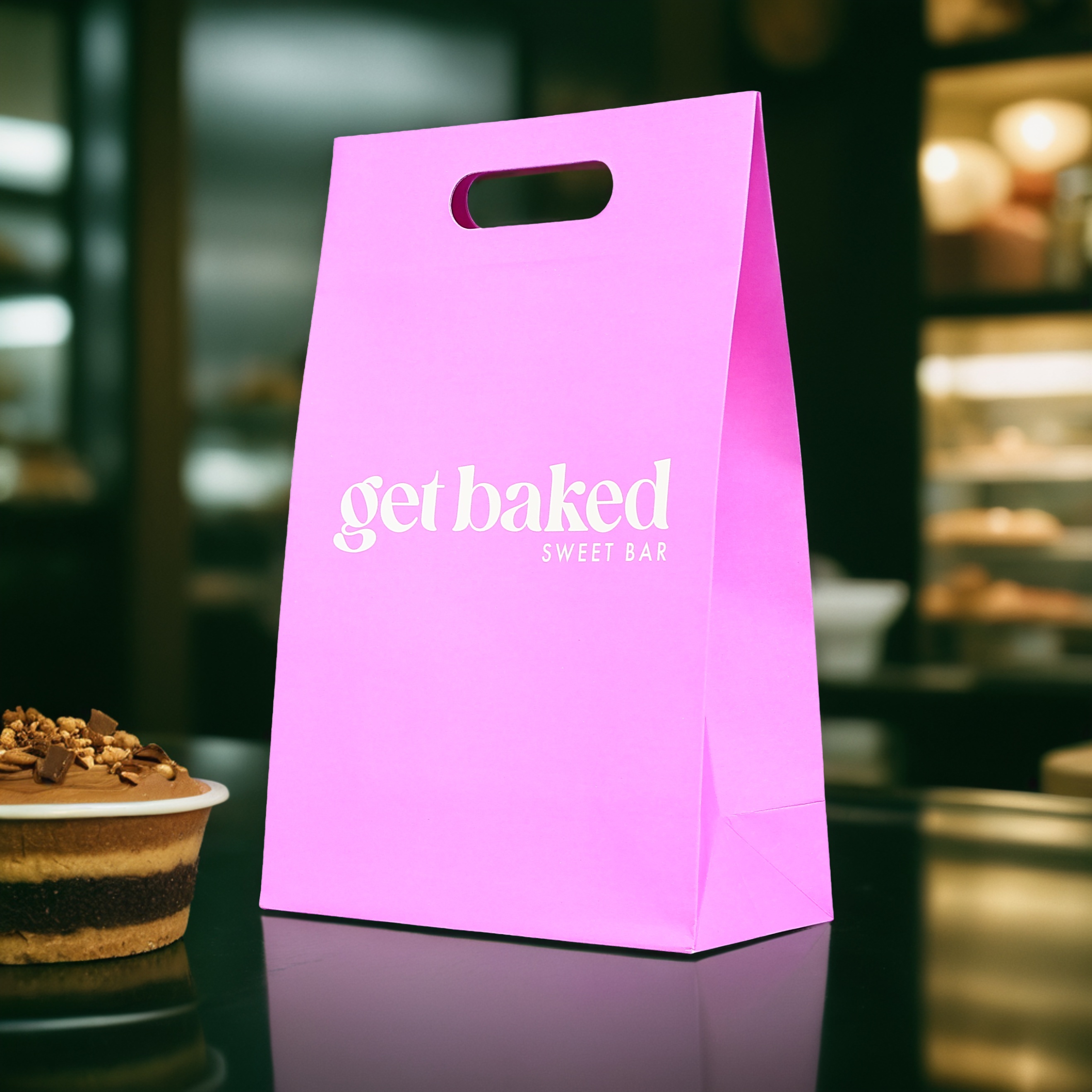 Luxury die-cut paper bag