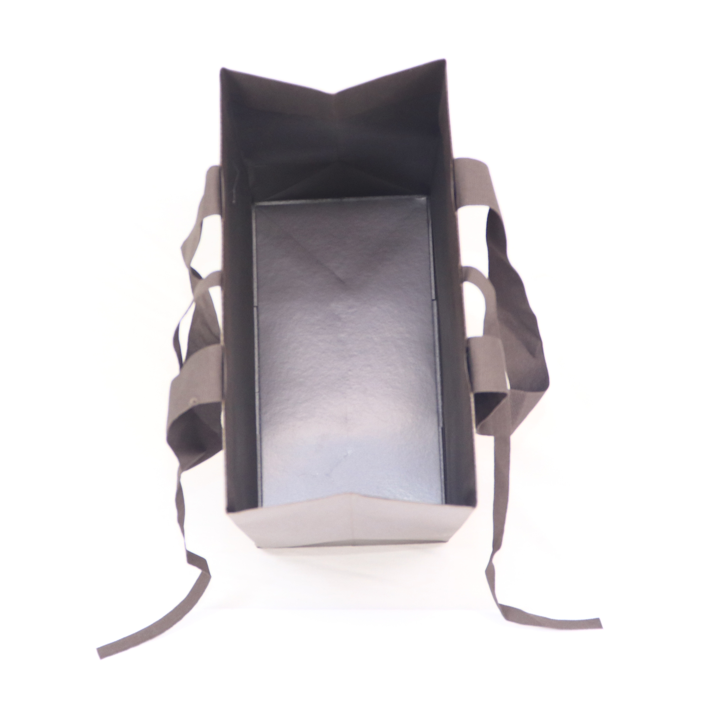 Low Cost Folding Feature Fashion Eco-friendly Printed Recycled Design Custom Natural Craft Clothes grey Shopping Bags
