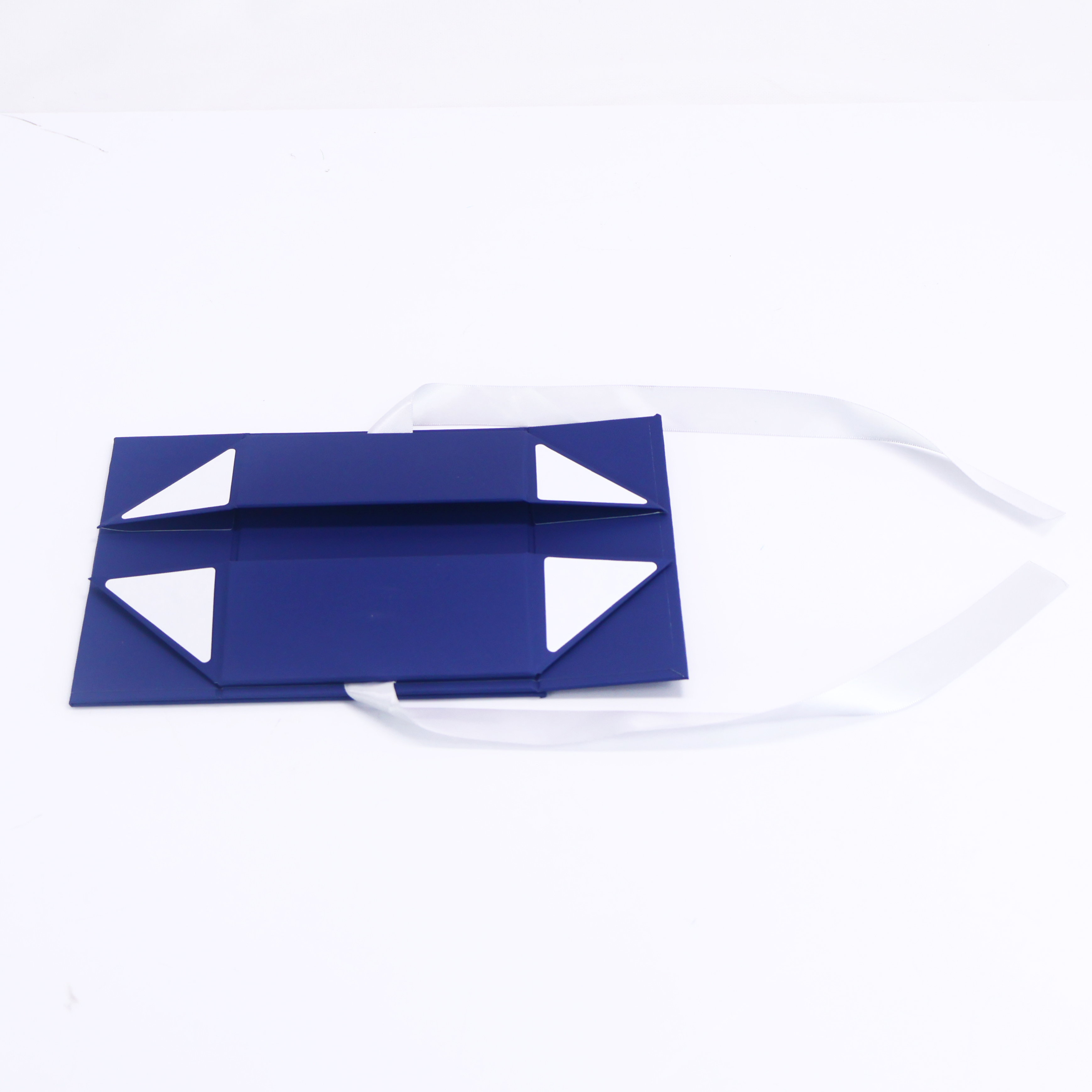 Blue paper bag
