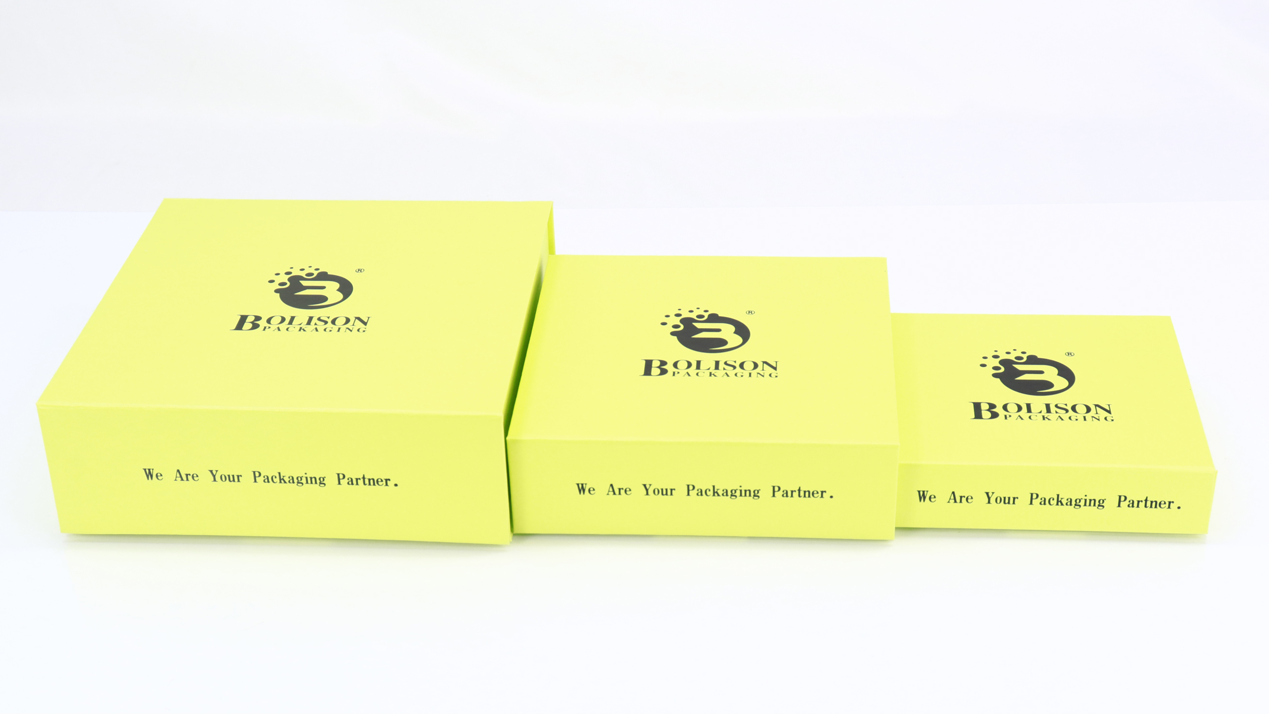 Yellow paper box