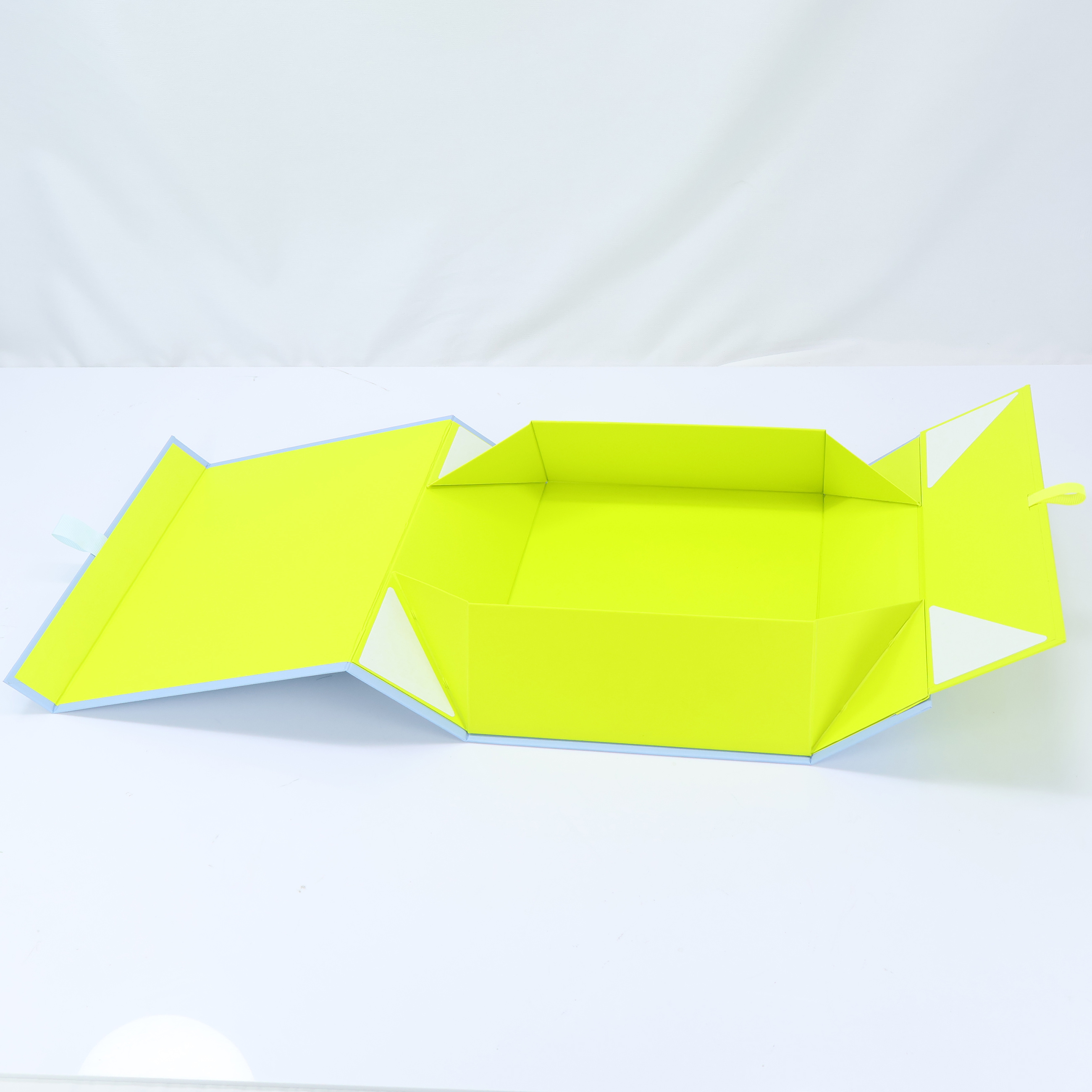 Blue paper box