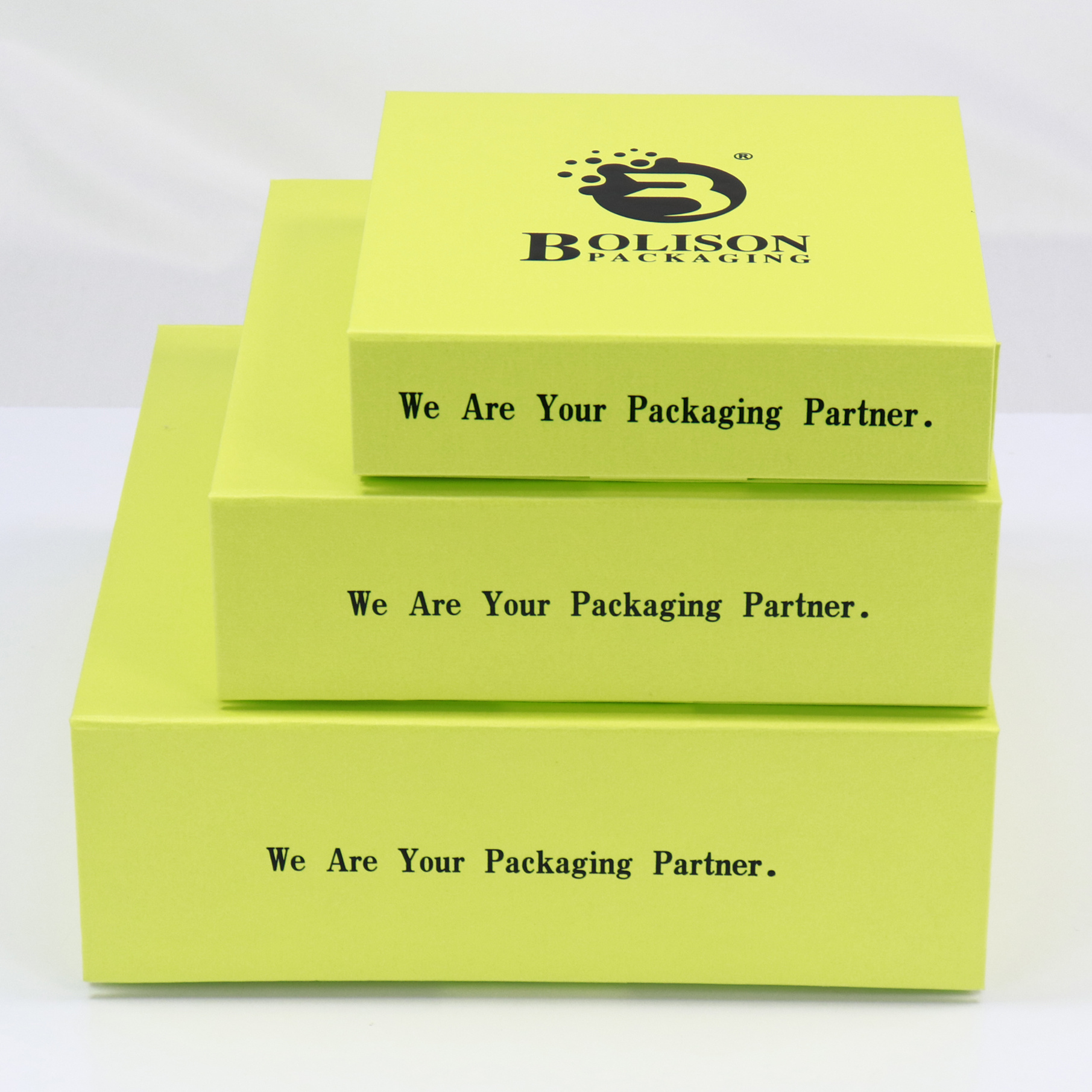 Yellow paper box