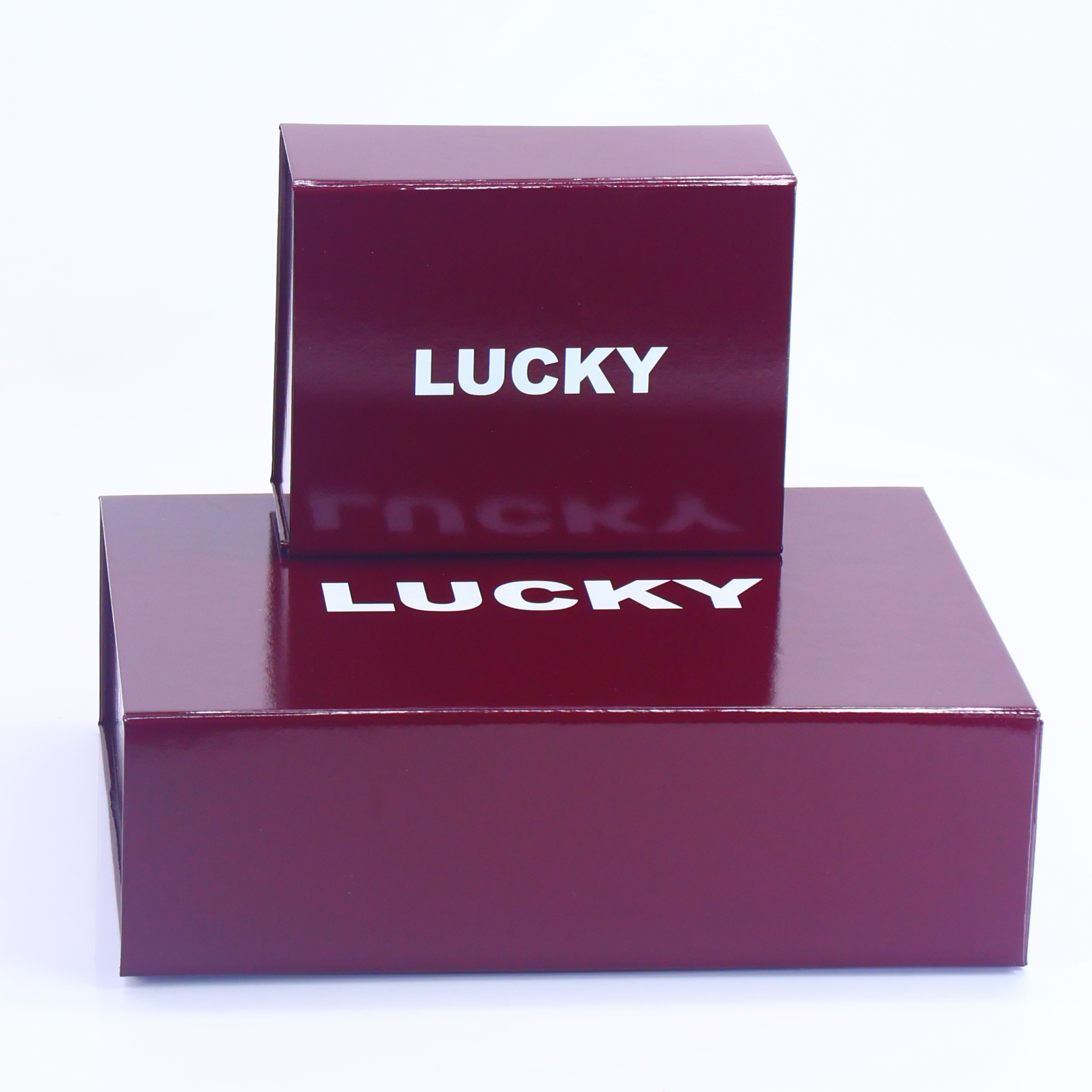 Luxury paper box and bag set