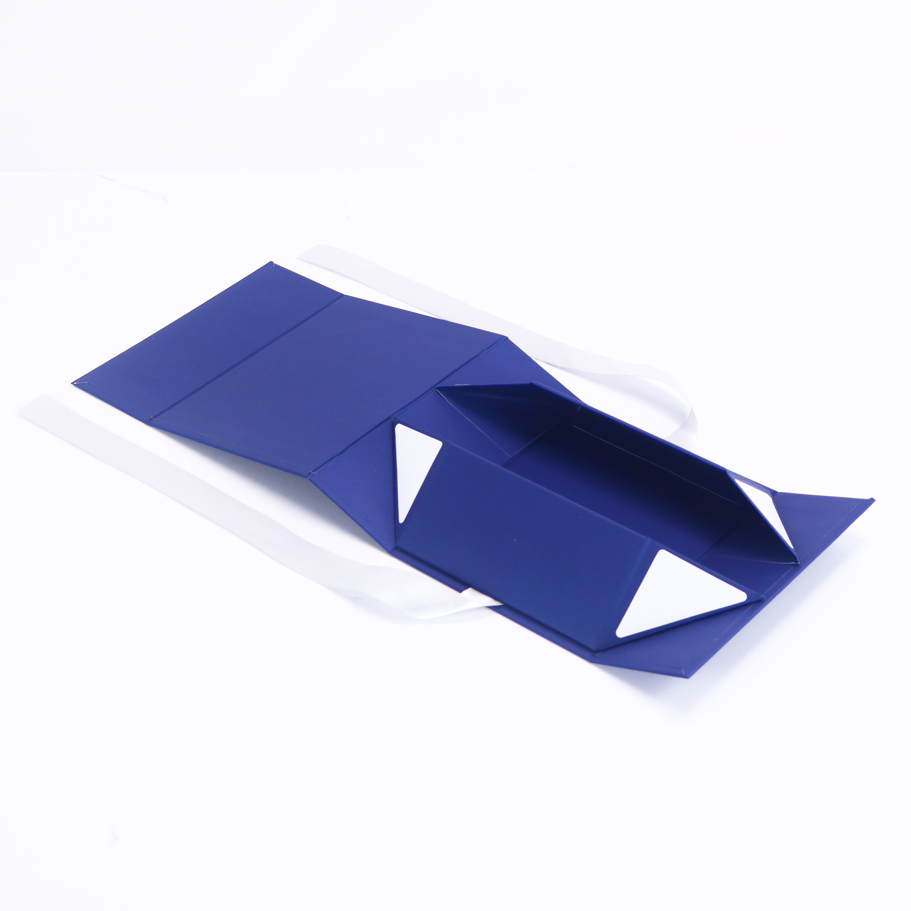 Blue paper bag