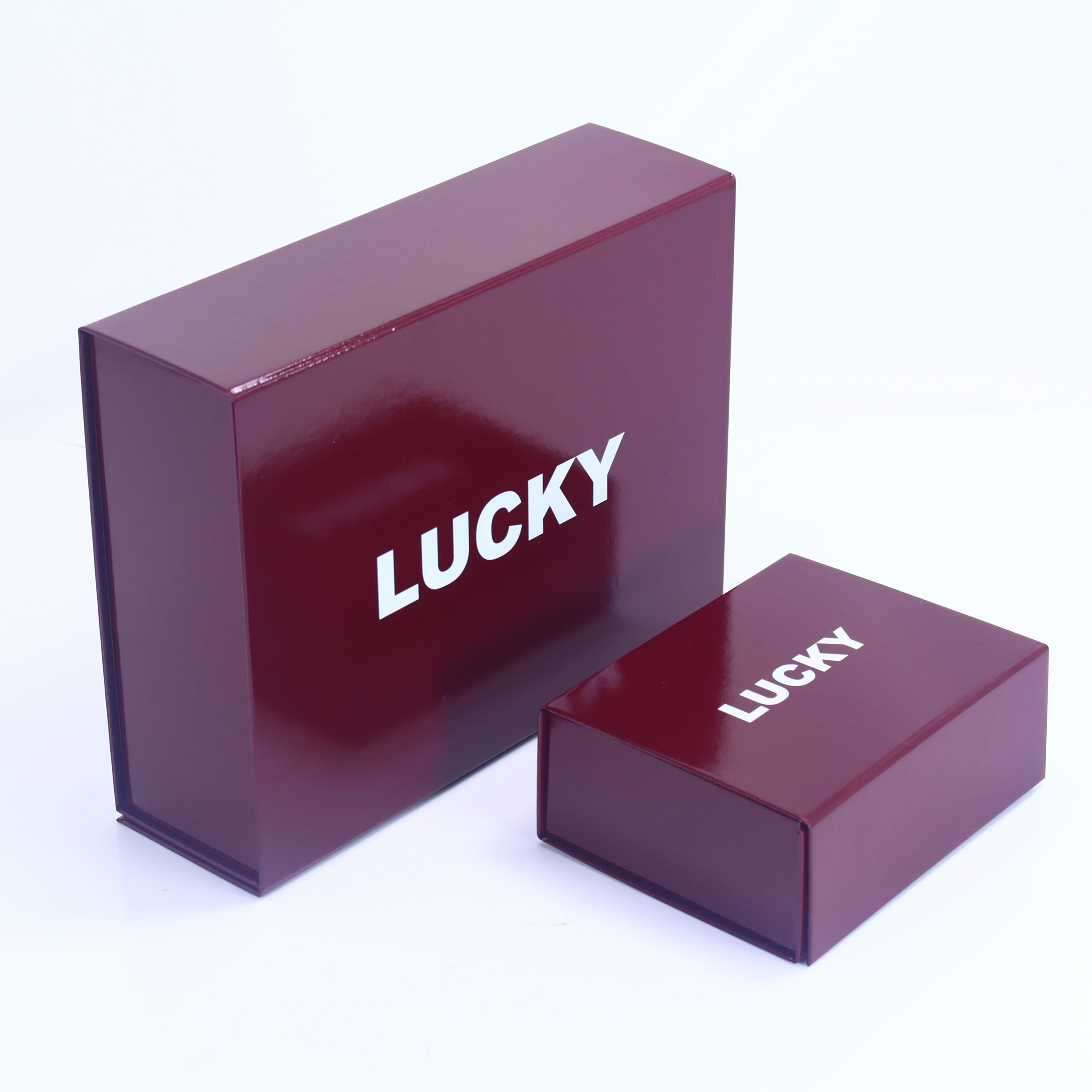 Luxury paper box and bag set