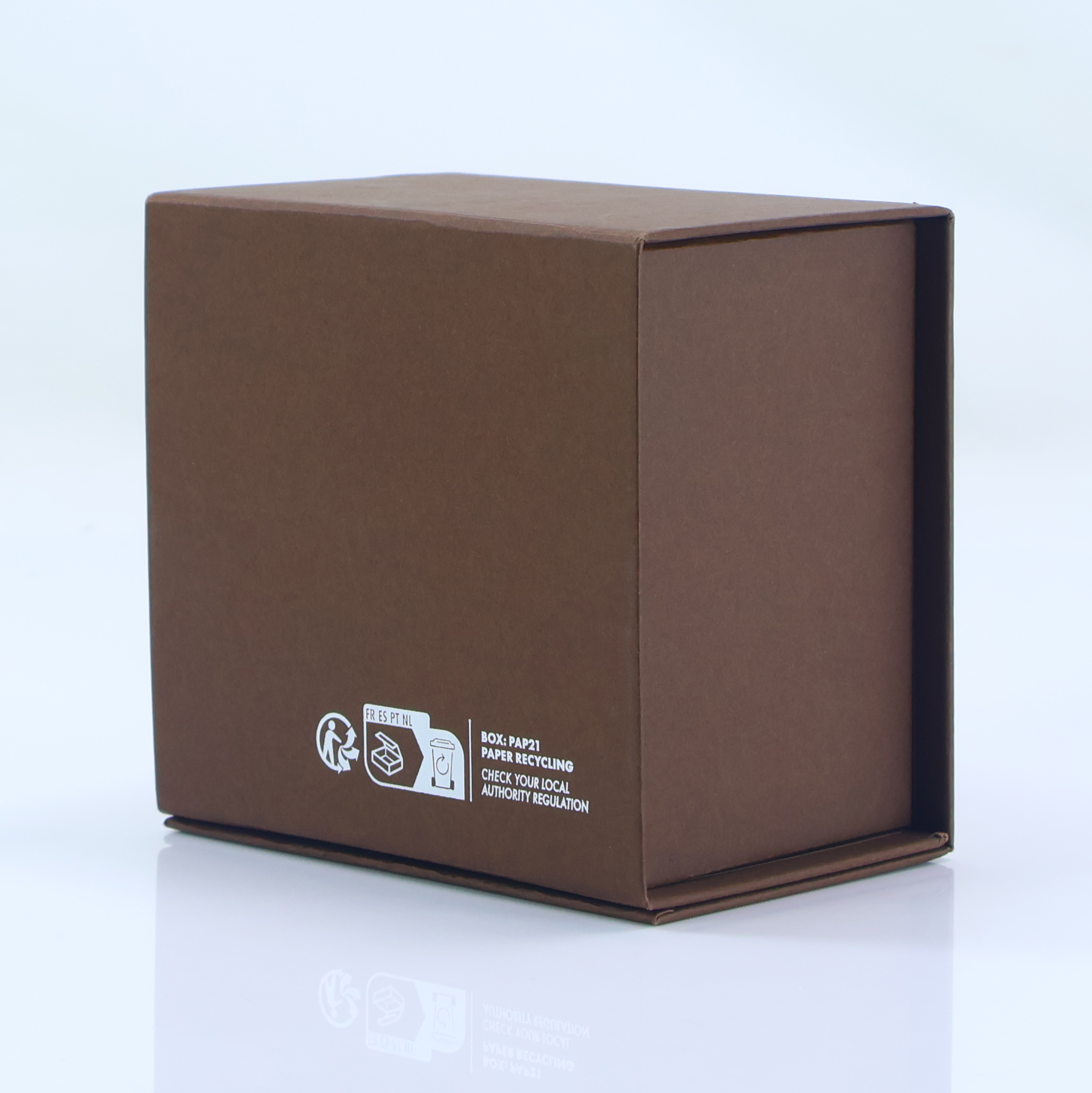 Brown paper box