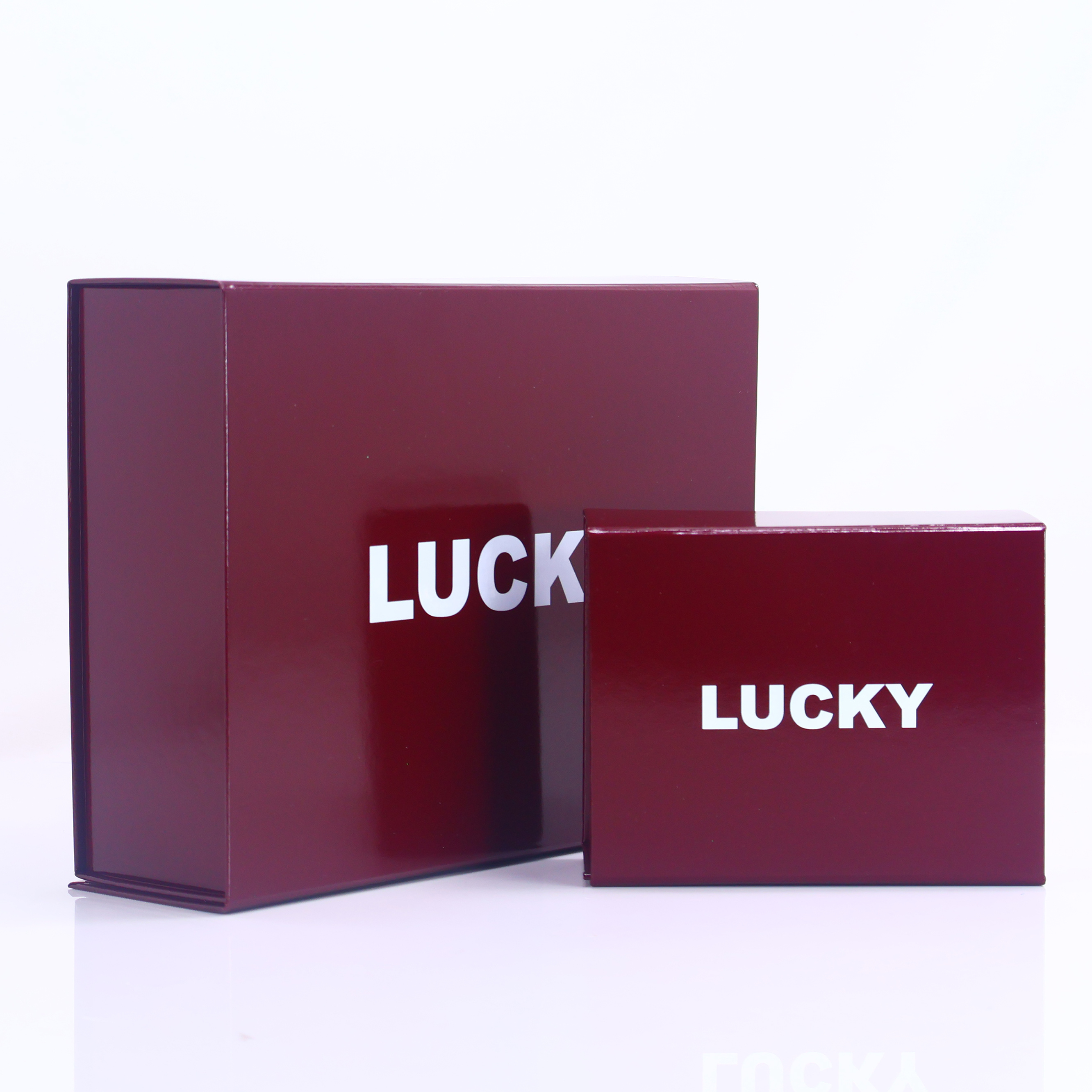 Luxury paper box and bag set