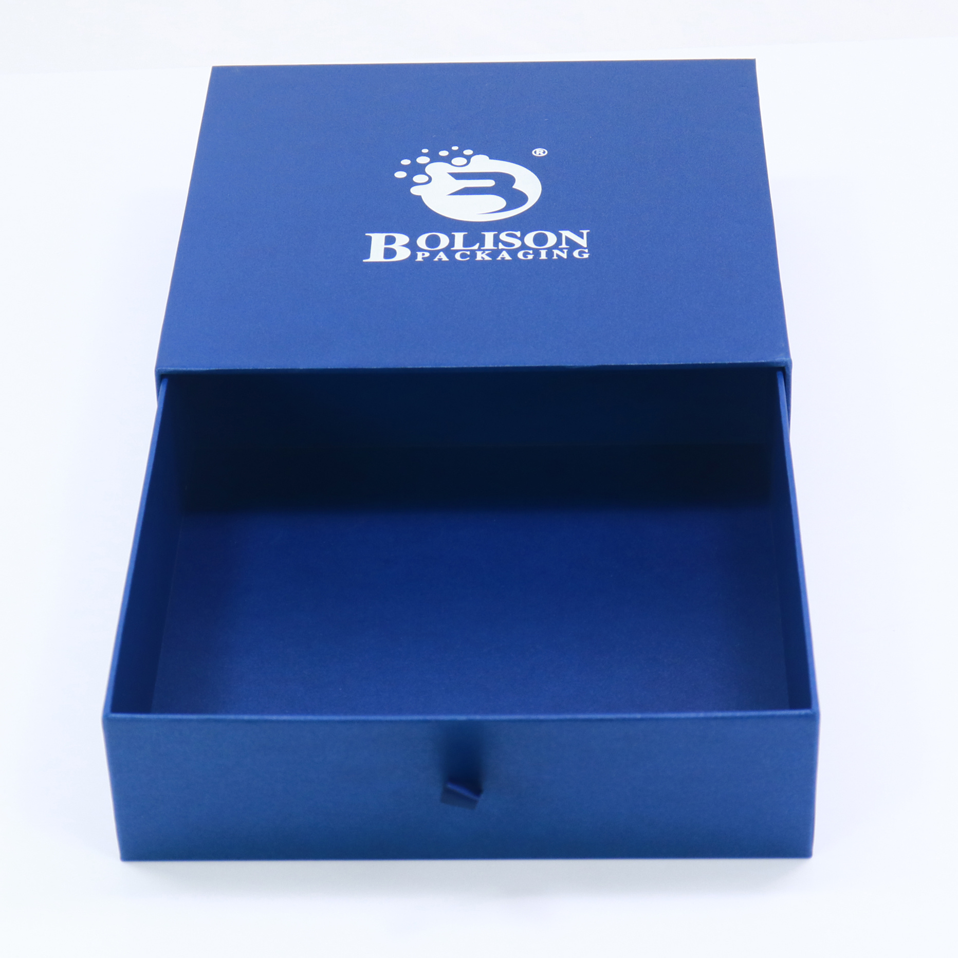 Luxury Hard Rigid Cardboard Drawer Paper Boxes Custom Printed Sliding Gift Sets UV Matt Lamination Lid Base Effective Packing