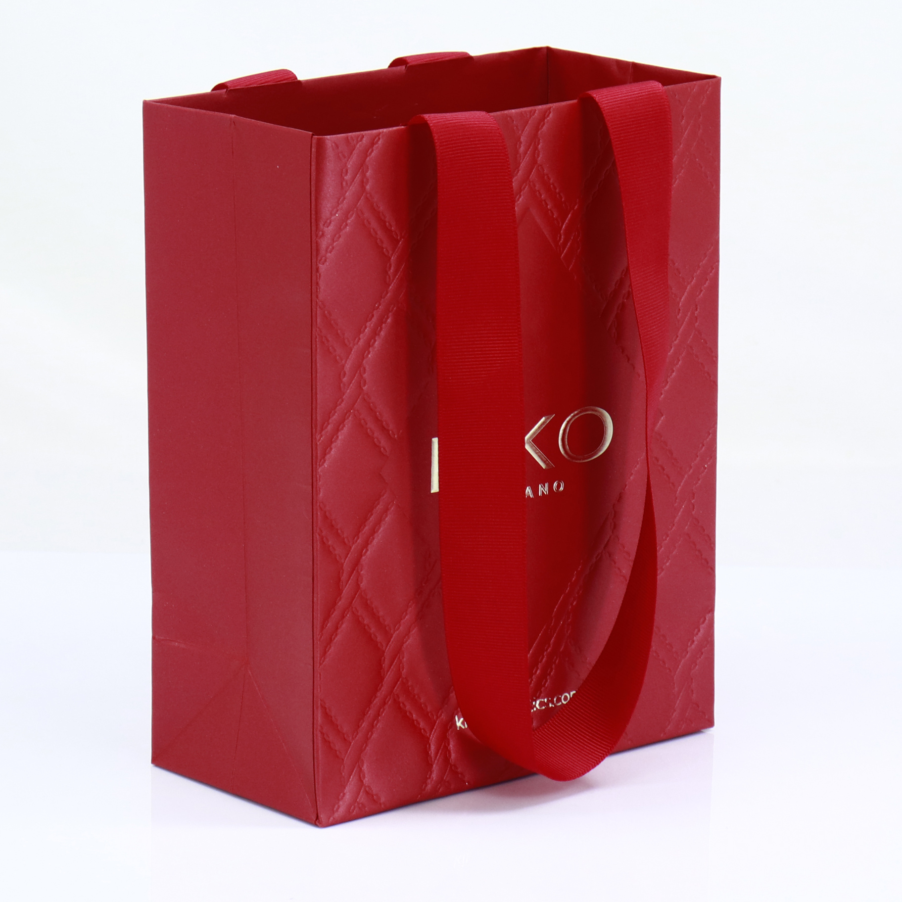 Cosmetics packaging paper bag