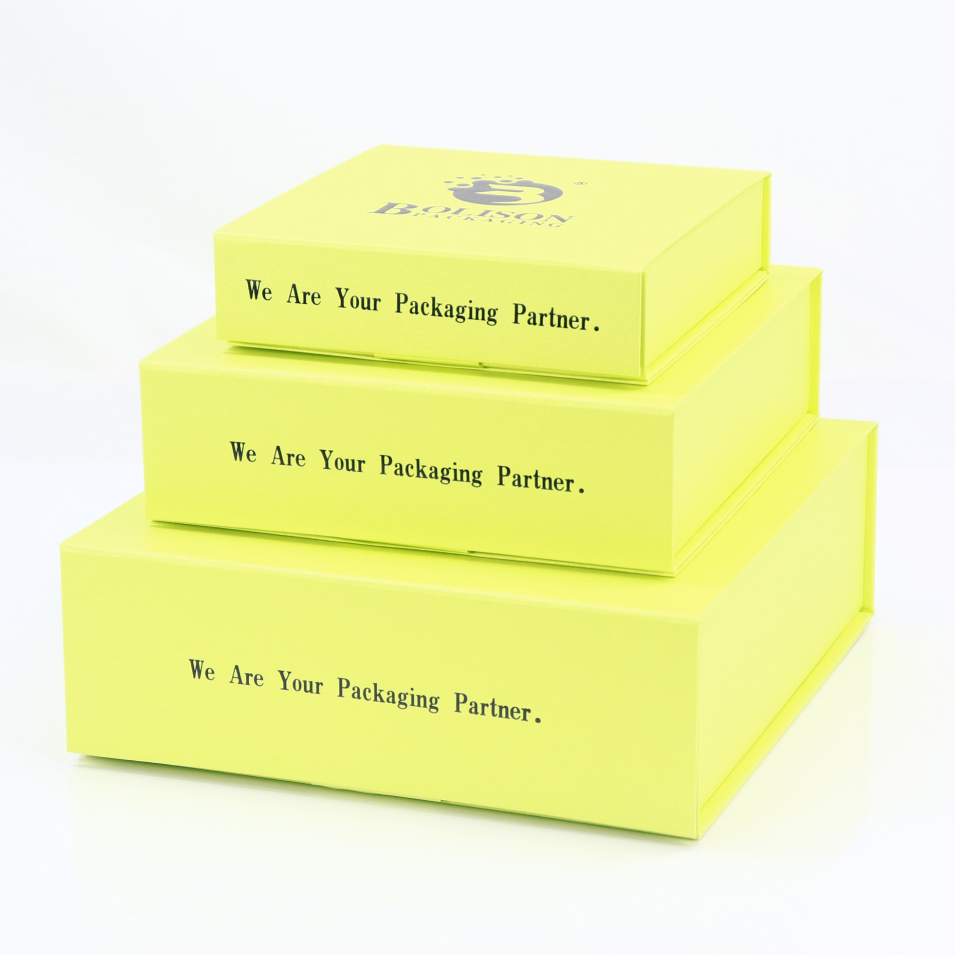 Yellow paper box