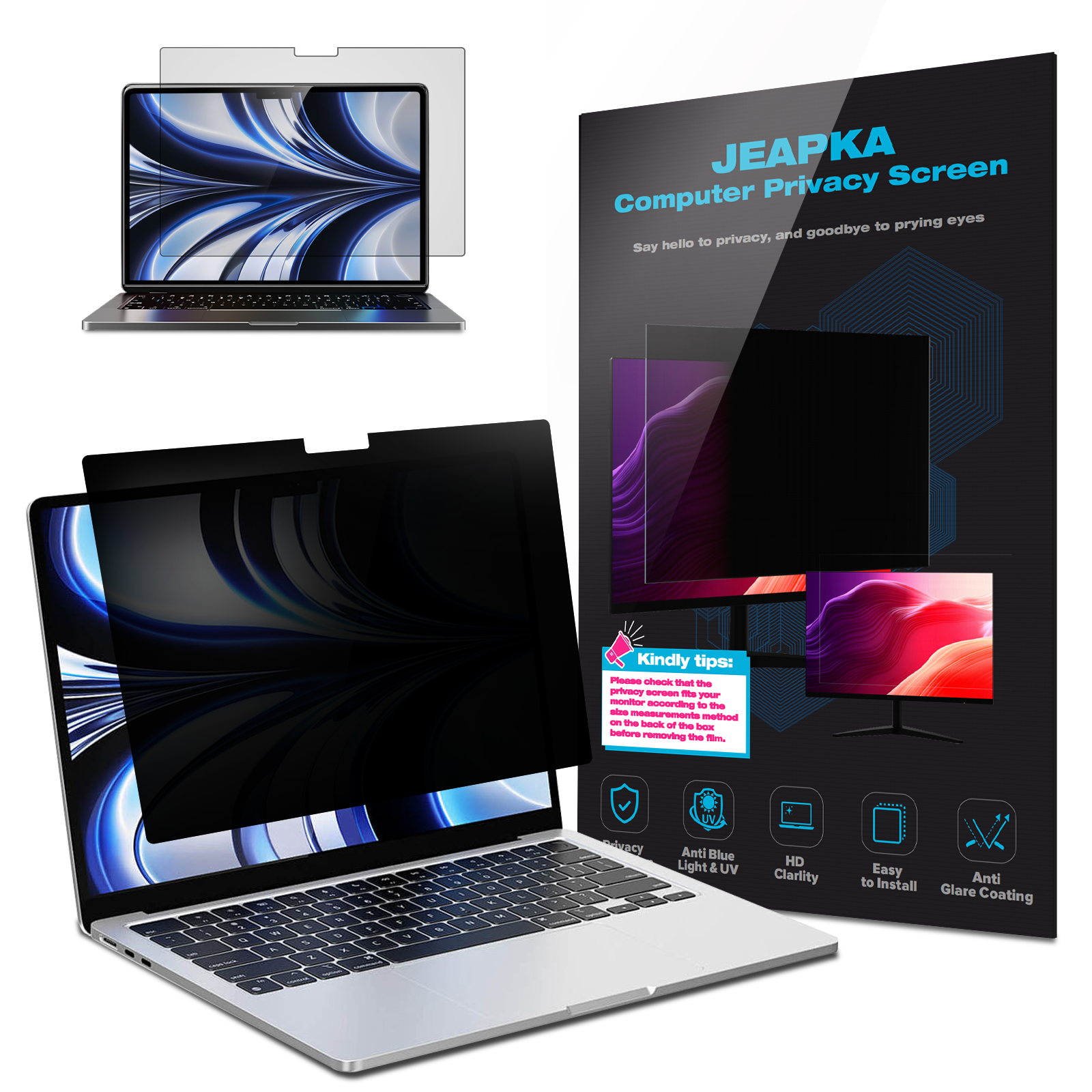 Understanding the Different Levels of Privacy Offered by Screen Filters