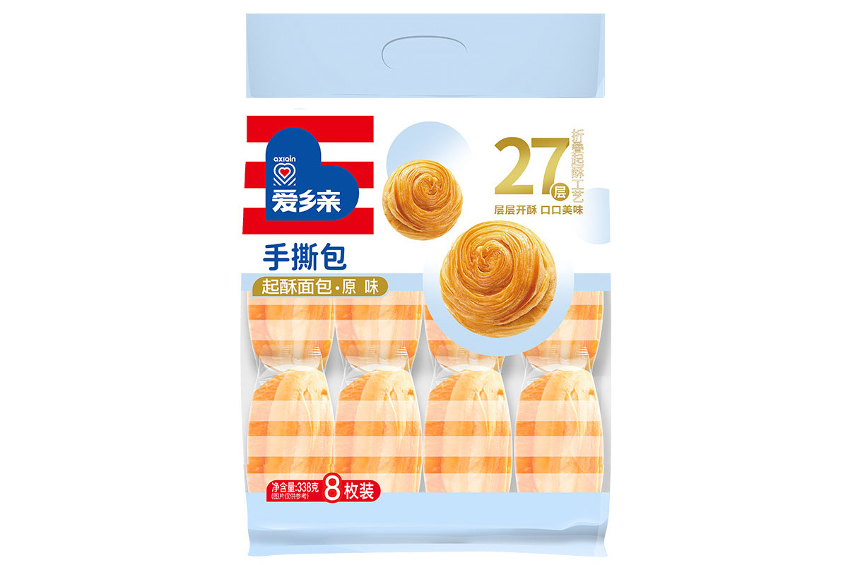 338g*10包愛鄉(xiāng)親原味手撕包