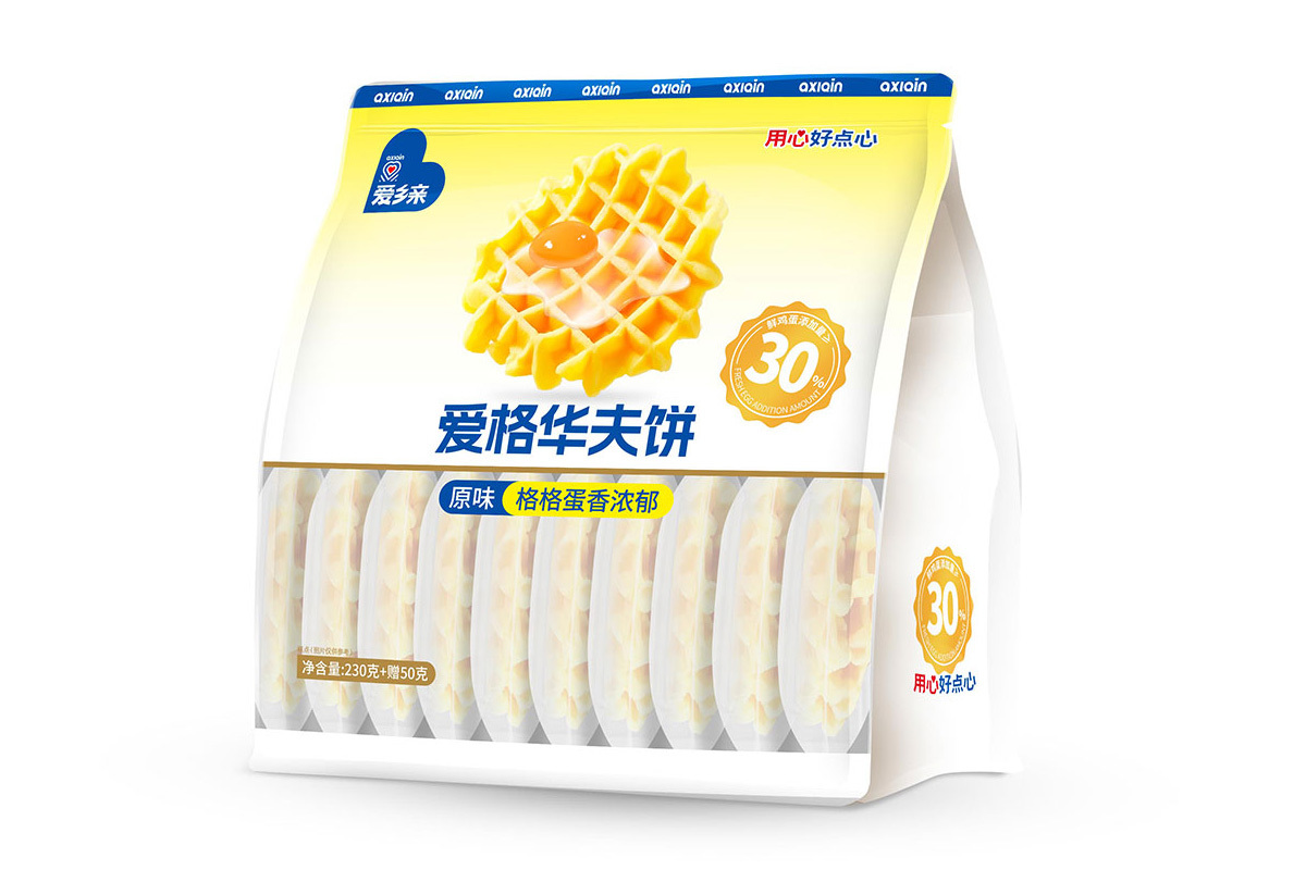 (230g+50g)*10包愛鄉(xiāng)親愛格華夫餅