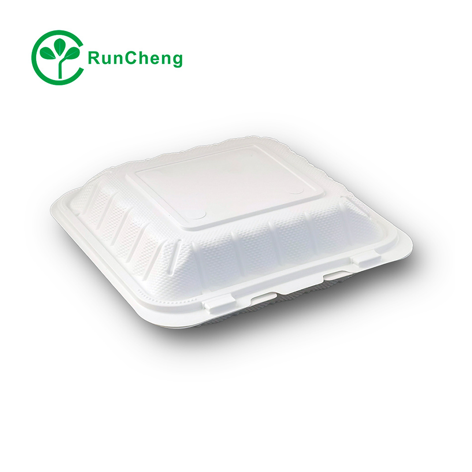 7.7"×7.7"×2.7" Environmental Lunch Box