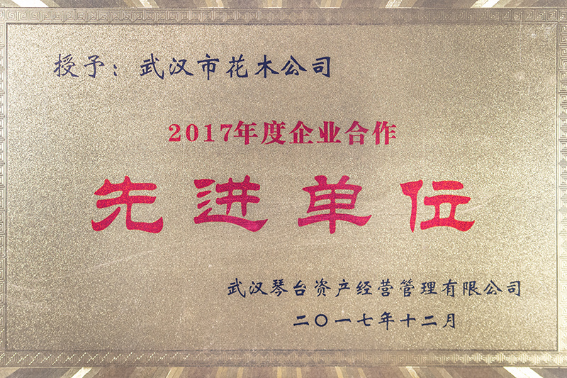 2017年度企業(yè)合作先進單位