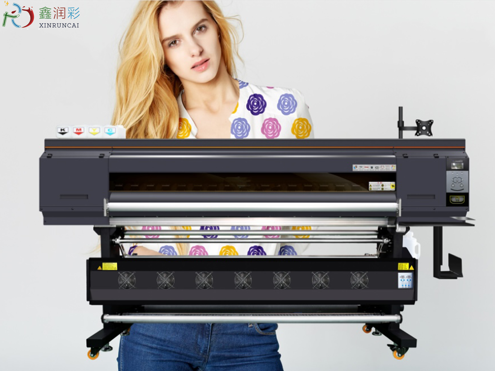 High-end Digital Printer 4-head Machine