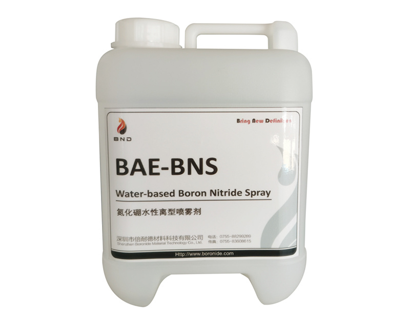 Boron nitride water based release spry