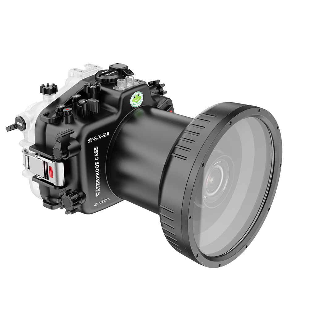 SEAFROGS Underwater Camera Housing For Fujifilm X-S10 with Flat port