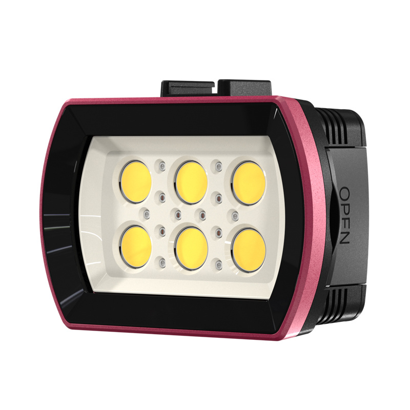 See frösche SL-22 6000 Lumen Unterwasser-Tauch video licht