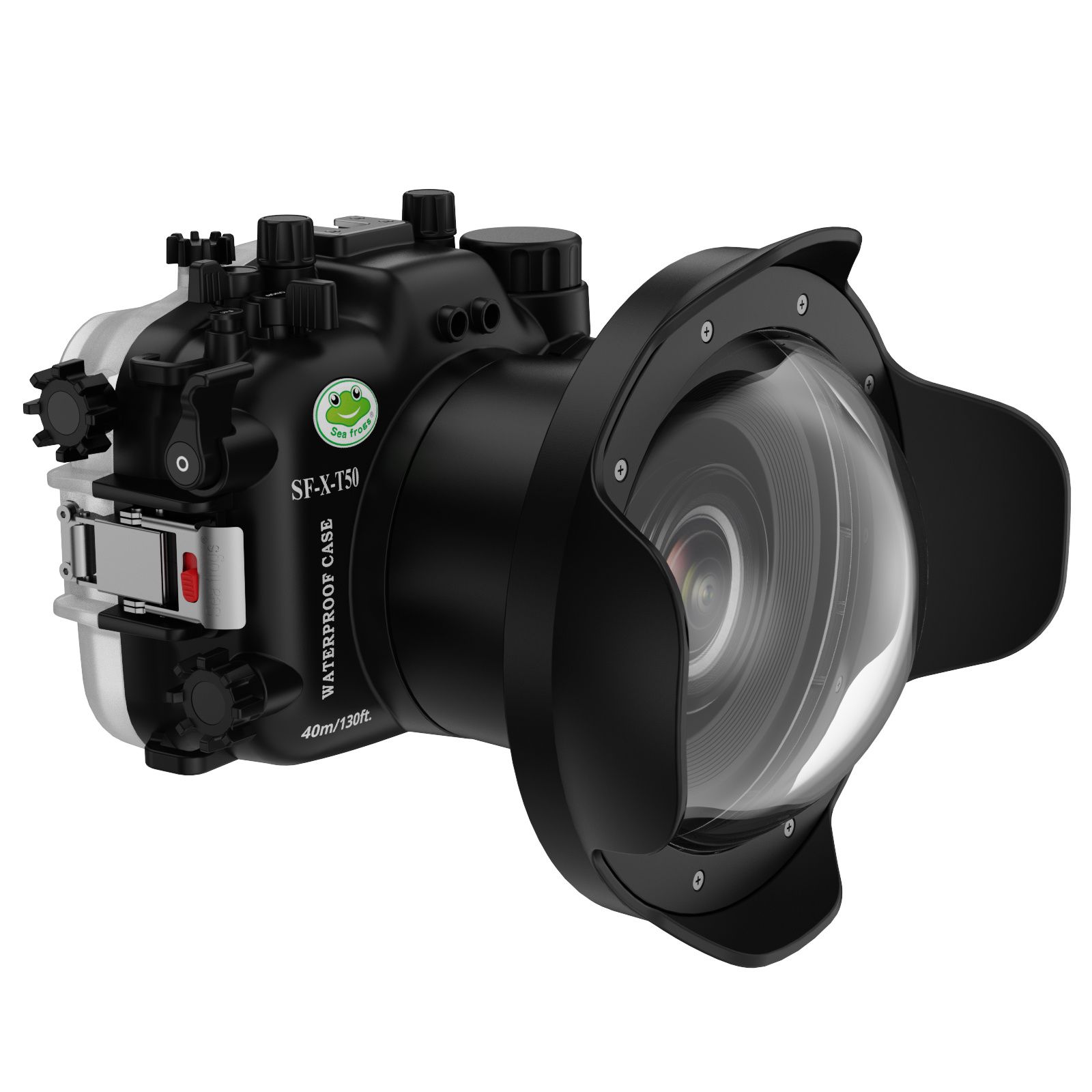SEA FROGS Underwater Camera Housing For Fujifilm X-T50 with Dome port