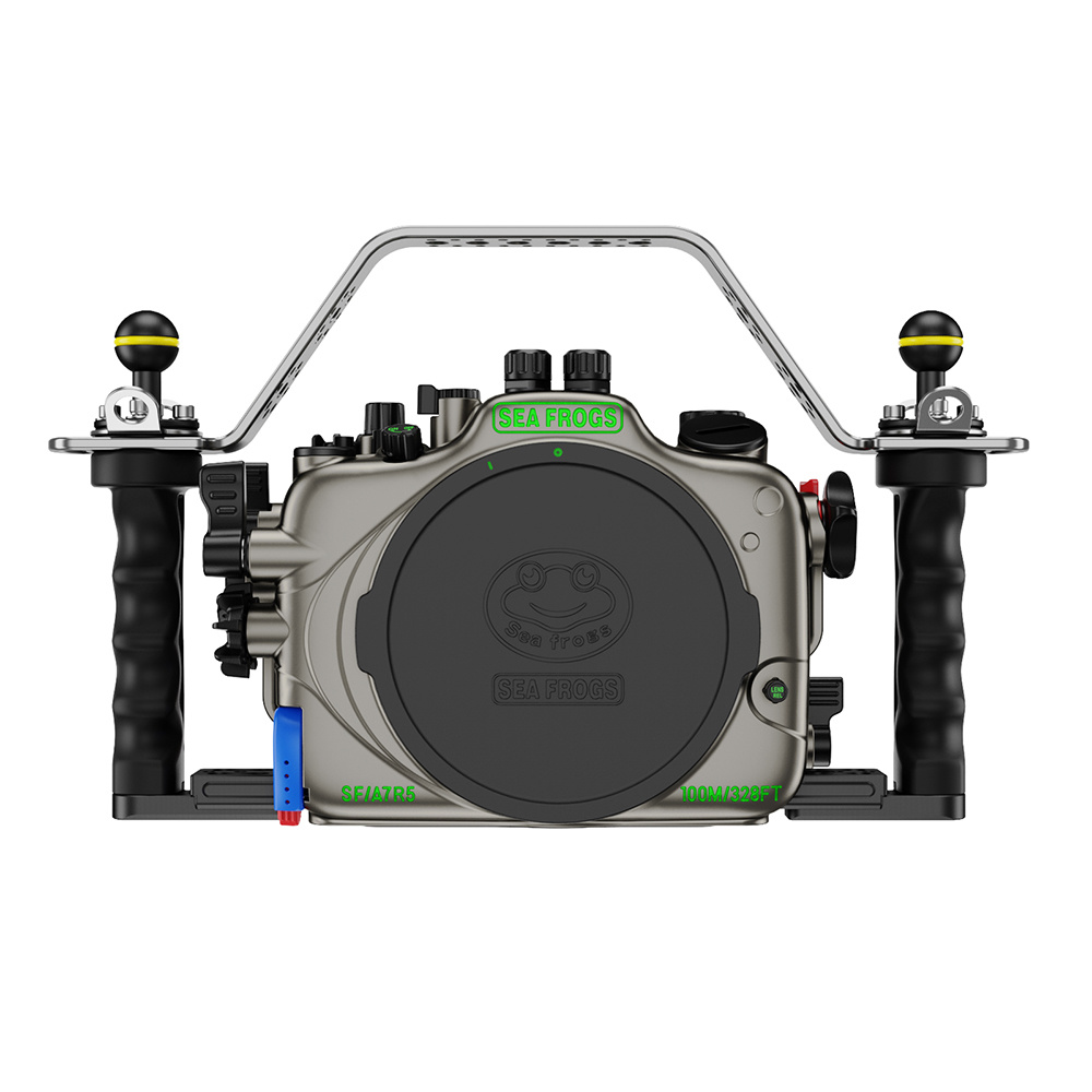 See frösche Aluminium legierung Unterwasser-Fotokamera gehäuse für Sony A7R V