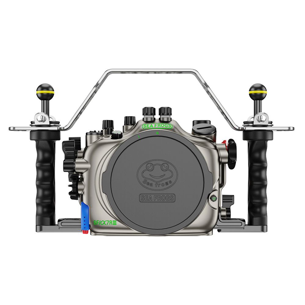 See frösche Aluminium legierung wasserdichte Kamera hülle für Sony A7R III