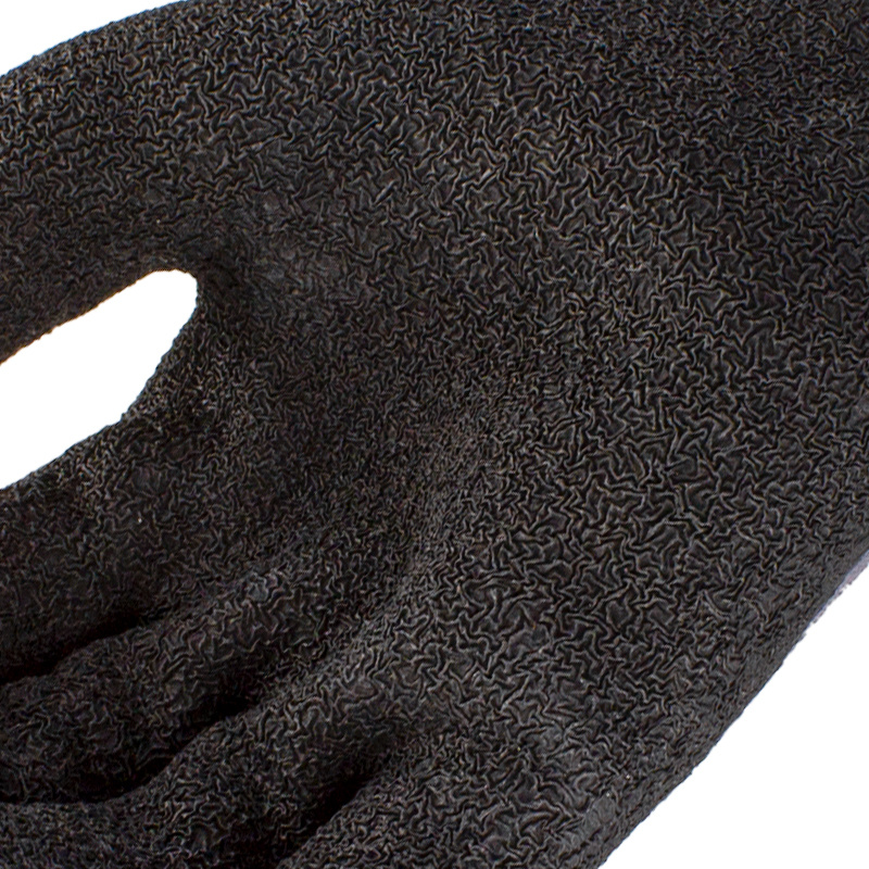 10 Gauge Polyester Terry with Black Crinkle Latex Coating