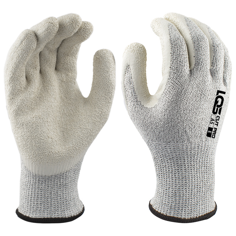 13 Gauge HPPE with White Latex Crinkle Coating