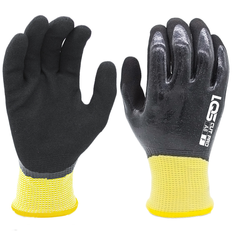 Heat Resistant 13 Gauge HPPE with Double Nitrile Coating