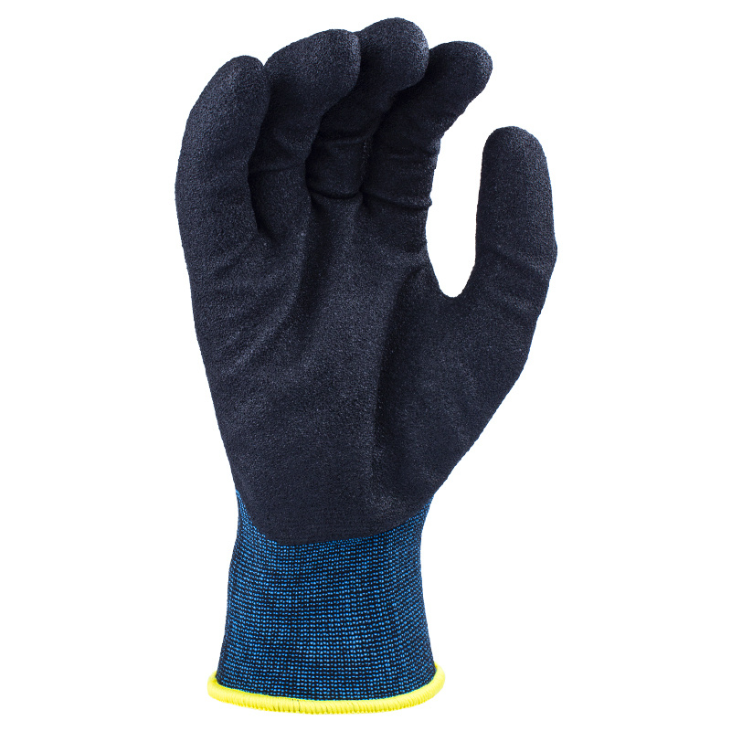 15 Gauge Nylon with Black Sandy Nitrile Coating