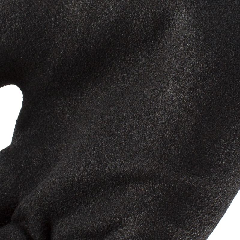 15 Gauge HPPE U2 Knitting with Black Sandy Nitrile Coating 15 Gauge HPPE U2 Knitting with Black Sandy Nitrile Coating