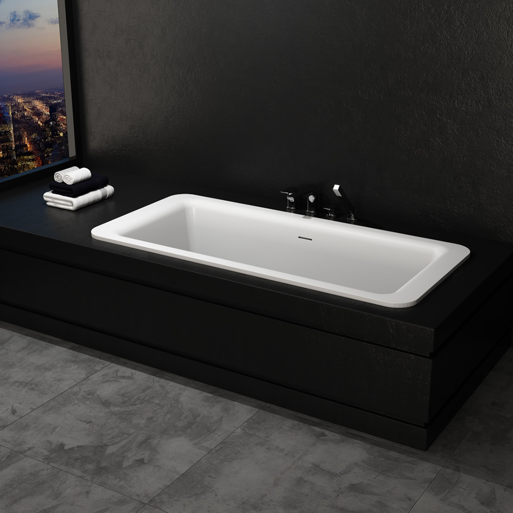 ICELAND Solid surface bathtub