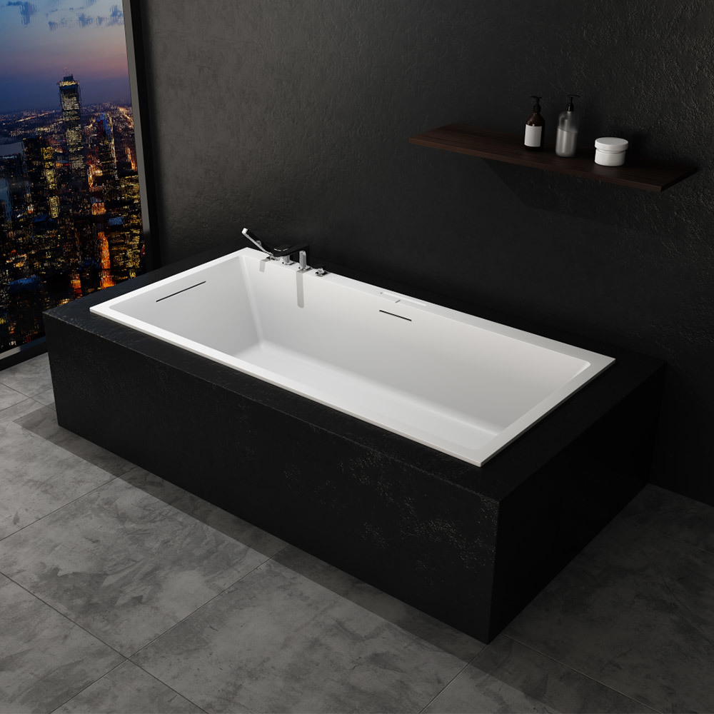 ICELAND Solid surface bathtub