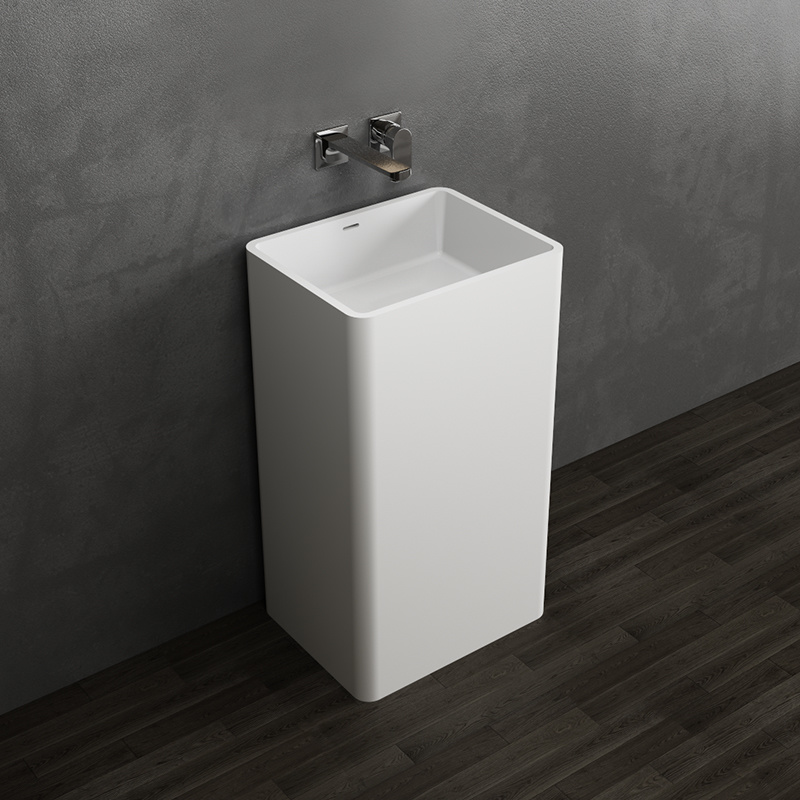 Solid Surface Freestanding Basin