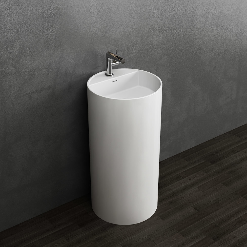 Solid Surface Freestanding Basin