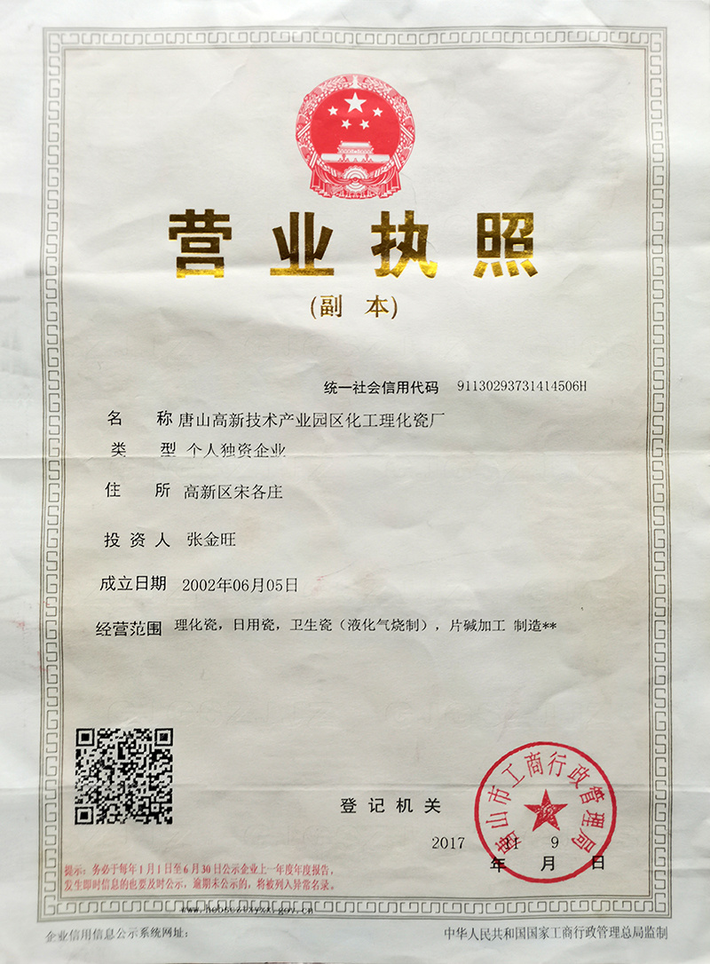 营业执照 营业执照