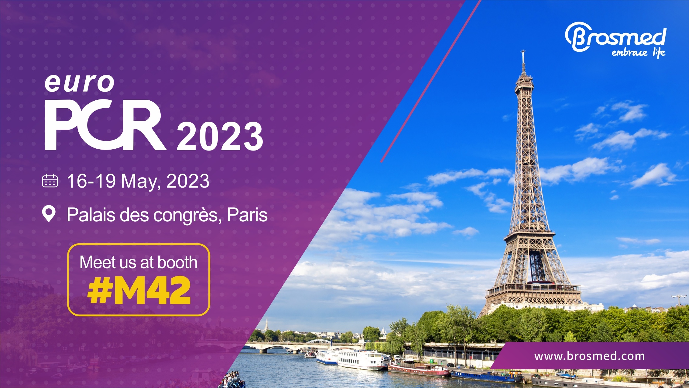 Meet BrosMed at EUROPCR 2023