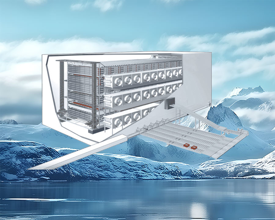 Carton Tunnel Freezer