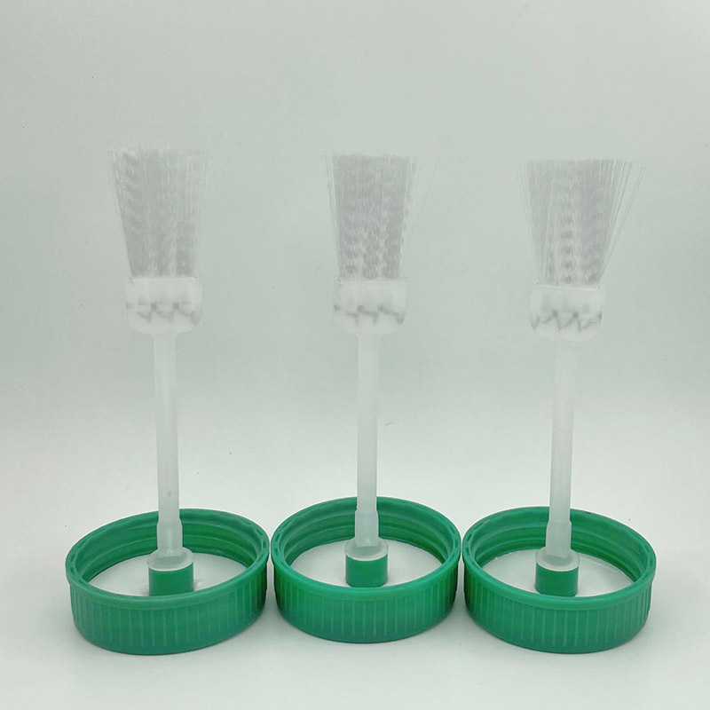 PVC glue bottle cap brush