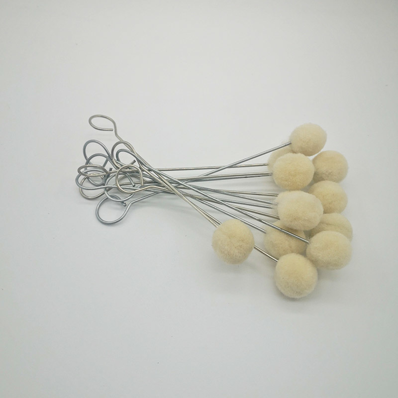 Wool ball brush