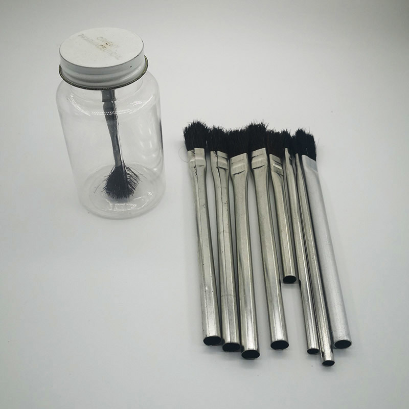 Acid brush. Aluminum tube brush