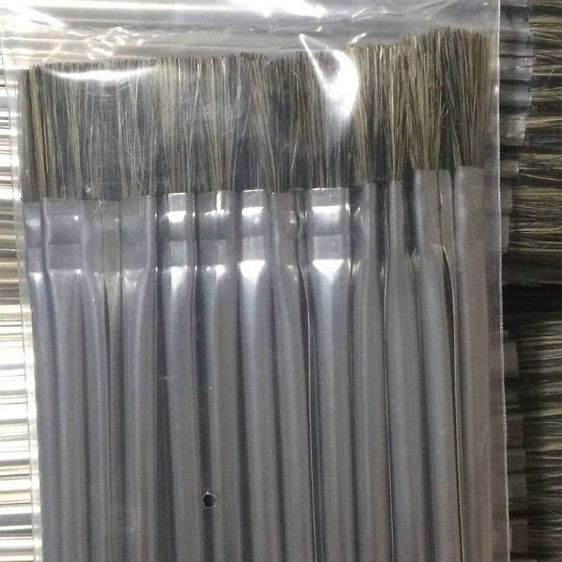 Acid brush. Aluminum tube brush